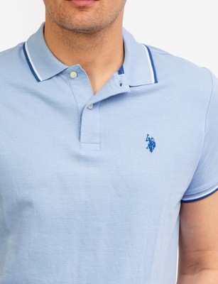 Polo Ralph Lauren koszulka polo t-shirt błekitna S