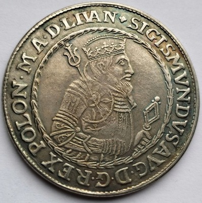 TALAR 1567 GDAŃSK - ZYGMUNT II AUGUST - POLSKA - KOPIA