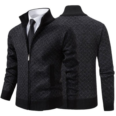 Sweter 8967 czarny półgolf rozmiar XXL