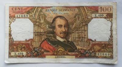Francja 100 franków 1970