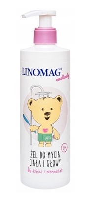 Linomag Żel Do Mycia Ciała i Głowy 400 ml