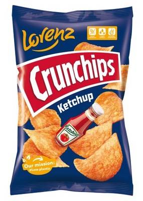 Chipsy Crunchips Ketchup 140g