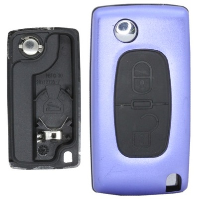 Корпус ключа citroen berlingo ii c3 c4 picasso фото №1