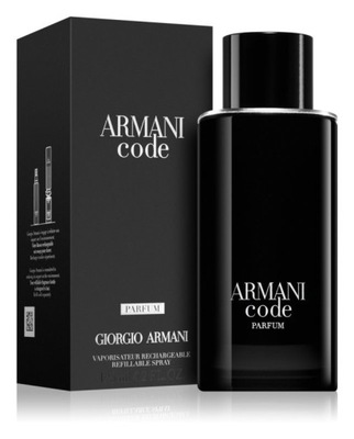 Giorgio Armani CODE BLACK PARFUM perfumy 125 ml