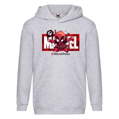 BLUZA MARVEL DEADPOOL DZIECIĘCA 14-16 lat 164 cm