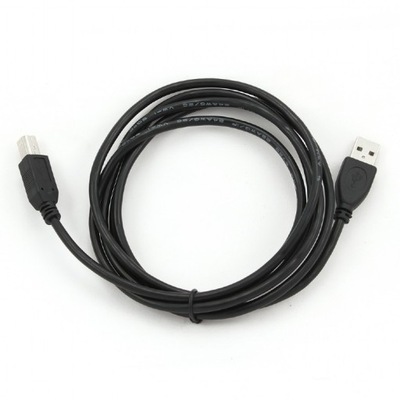 Kabel drukarkowy USB 2.0 AM-BM 1.8m czarny