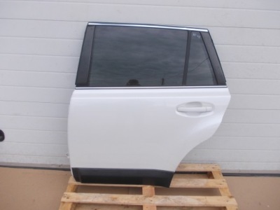 Дверь левый задняя subaru outback iv фото №1