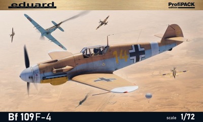 Eduard 70155 1/72 Bf 109F-4 - ProfiPACK