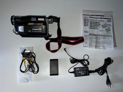 Kamera video JVC GR-FXM393E VHS-C Compact VHS LCD zestaw