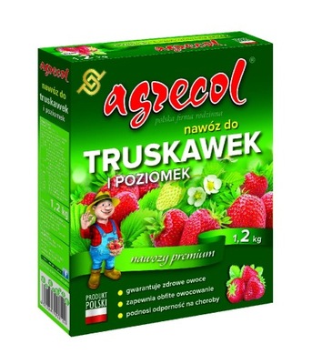 Nawóz do truskawek i poziomek 1,2kg Agrecol