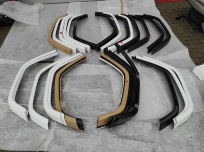 Mercedes w463 lift расширитель молдинг крыла фото №1