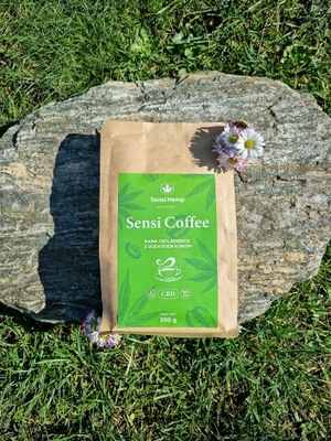 Kawa Konopna Mielona CBD 250g Sensi Caffee