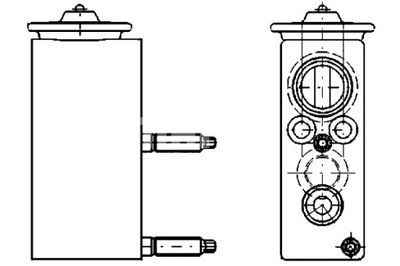 MAHLE VOŽTUVAS PLEČIAMASIS KONDICIONAVIMO DS DS 3 CITROEN C3 II C4 C4 I DS3 