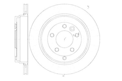 Remsa гальмівні диски гальмівні sdb000632 sdb000633 sdb0006 фото №1