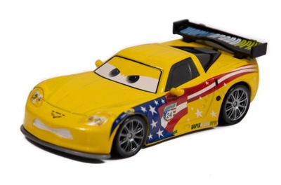 MATTEL CARS AUTA JEFF GORVETTE no.24 1:55 z PL