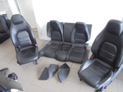 Сиденье сиденья заднее сиденье комплект czarna кожа mercedes e-klasa coupe w207 europa фото №1