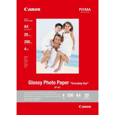Papier fotograficzny Canon A4 GP-501 20 arkuszy