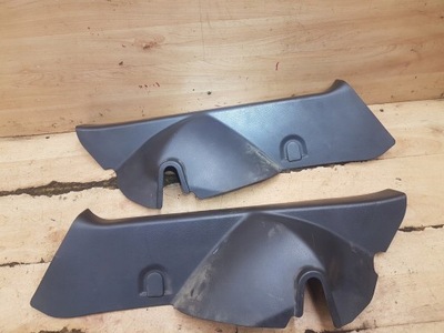 Защита порог задняя пара honda civic vii фото №1