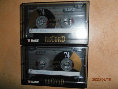 zestaw kaset BASF Record ii Chrome -2szt