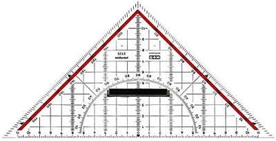 Ekierka geometryczna M+R 22cm