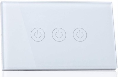 Inteligentny przełącznik WiFi Meross Smart potrójny biały