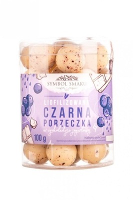 Czarna porzeczka w czekoladzie jogurtowej (100 g)