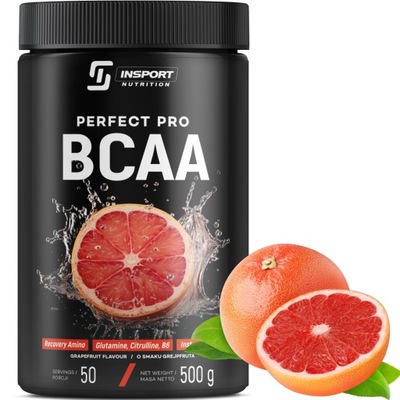 Insport Nutrition BCAA PERFECT PRO 500g Grejpfut