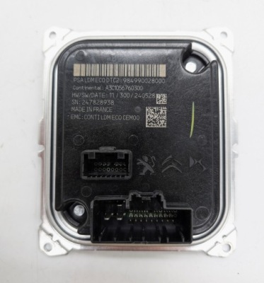 Peugeot 308 t10 перетворювач led лампи перед 984990028000 2024r фото №1