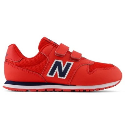 Czerwone Tkanina Buty Dzieci New Balance r.31