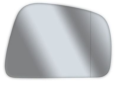 Вкладыш зеркало стекло nissan tiida 04-12 асферическое pr фото №1