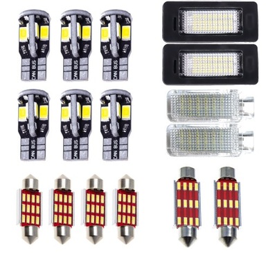 LUCES DIODO LUMINOSO LED ILUMINACIÓN INTERIOR TABLAS POSTOJOWE SKODA FABIA 3 HATCHBACK UNIVERSAL  