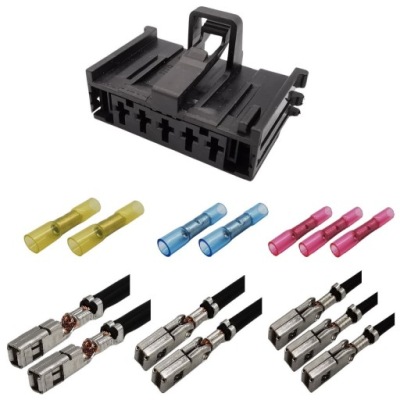 Alfa, fiat, opel, peugeot, citroen штекер, жгут резистора вентилятор фото №1