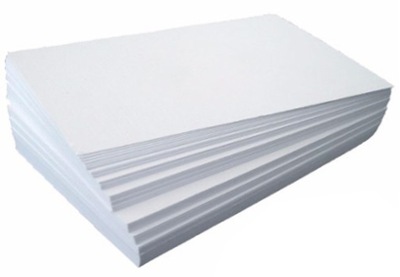 Brystol / papier biały B1 70 x 100 cm 200 g 10 ark