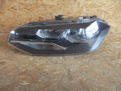 Лампа передняя левая vw polo vi 2g1 фото №1