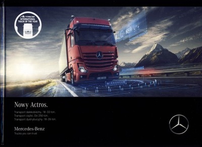 MERCEDES ACTROS PROSPEKT 2020 POLACO  