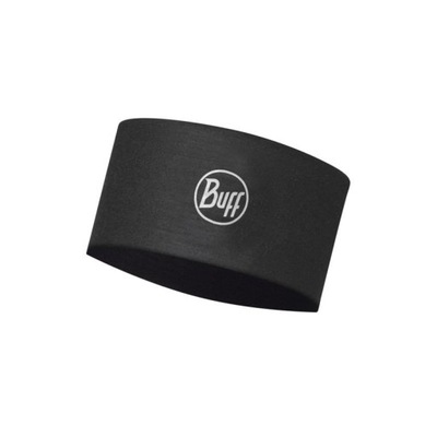 Opaska Buff Coolnet Uv Wide Headband Solid Black