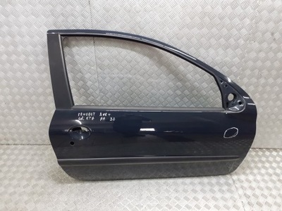 Дверь правый перед 3d peugeot 206 plus + ktg фото №1