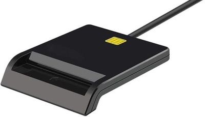 Techly CZYTNIK KART SMART CARD USB-C Zewnętrzny