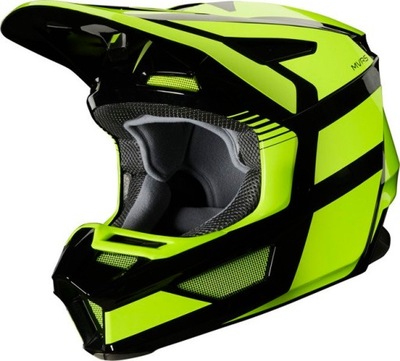 Kask Cross/Enduro FOX V2 Hayl Flo Yellow XL