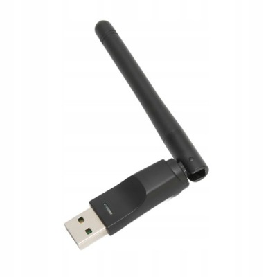 KARTA SIECIOWA DO LAPTOPA KOMUTERA WIFI USB ADAPTER ANTENA 300MBPS 2,4GHZ