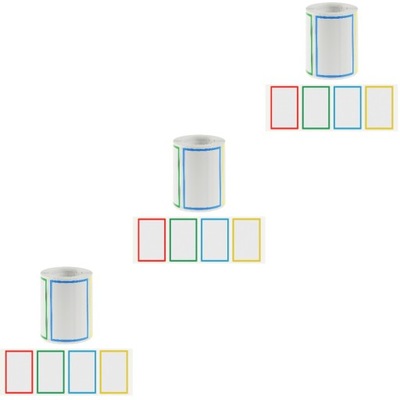 Kolorowe naklejki na etykiety Etykiety z imionami 900 szt