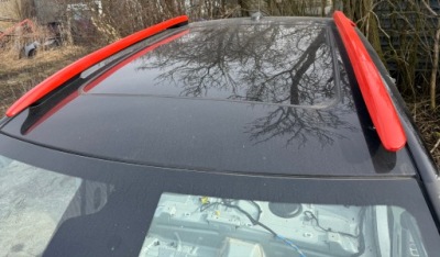 Дах обшивка рейлінги citroen c3 aircross 2017- фото №1