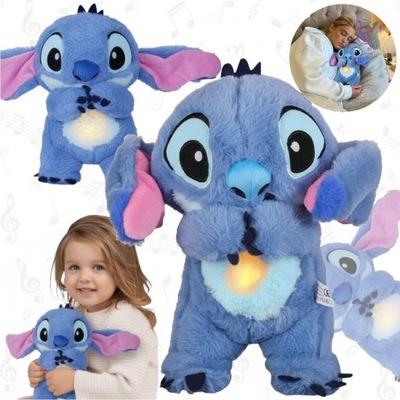 STICH SZUMIĄCY ODDYCHAJĄCY PLUSZAK USPOKAJACZ MASKOTKA MIŚ PRZYTULANKA