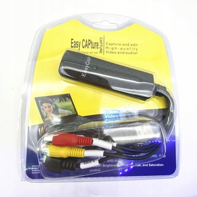 EASYCAP VIDEO GRABBER CD ZGRYWANIE Z VHS