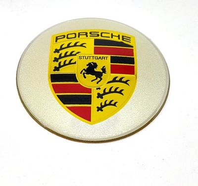 PORSCHE EMBLEMA INSIGNIA PEGADURA 64 MM  