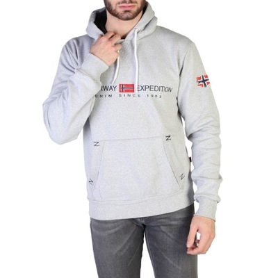 GEOGRAPHICAL NORWAY Bluza męska BLGN4 szara XXL