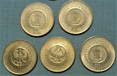 10 złotych 1969 25 lat PRL ładny stan