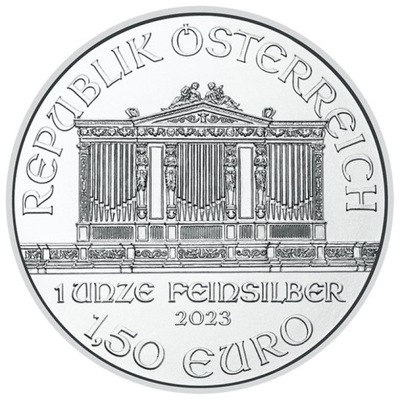 Wiedeńscy Filharmonicy Srebrna moneta 1oz 2023