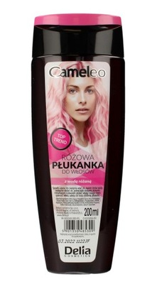 Delia Cosmetics Cameleo Płukanka do włosów różowa