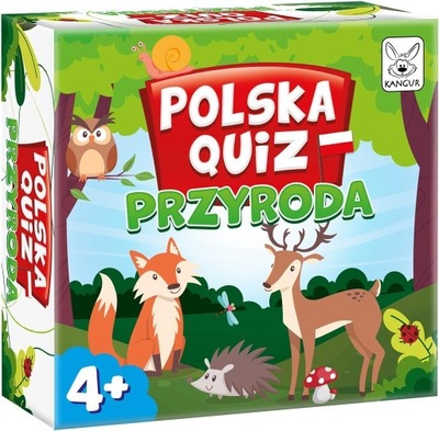 POLSKA QUIZ PRZYRODA 4+, KANGUR